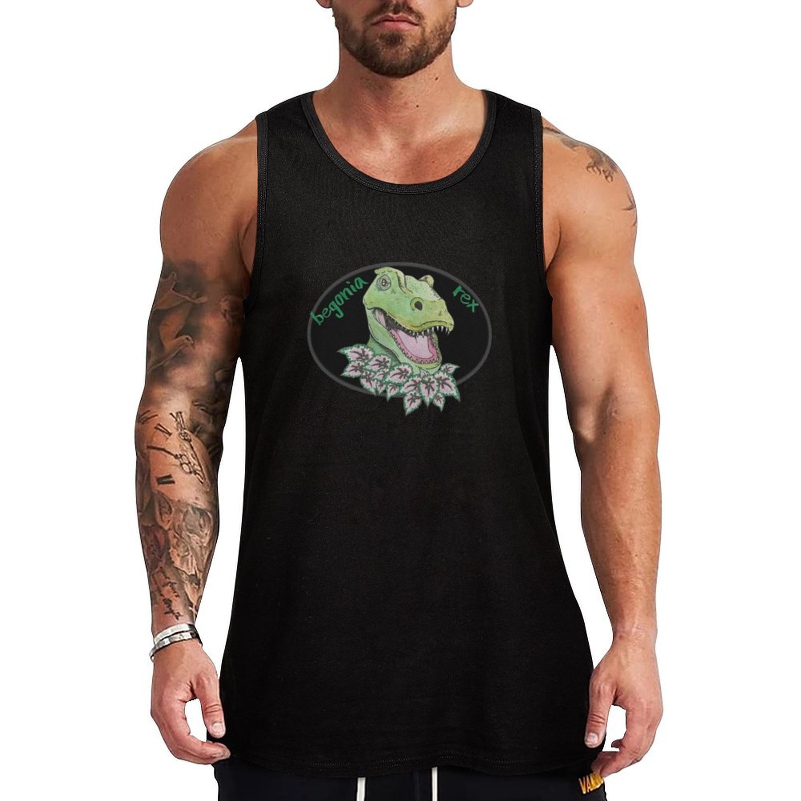 T rex begonia Tank Top Street  - Begonia Rex incelemesi ve fiyatı