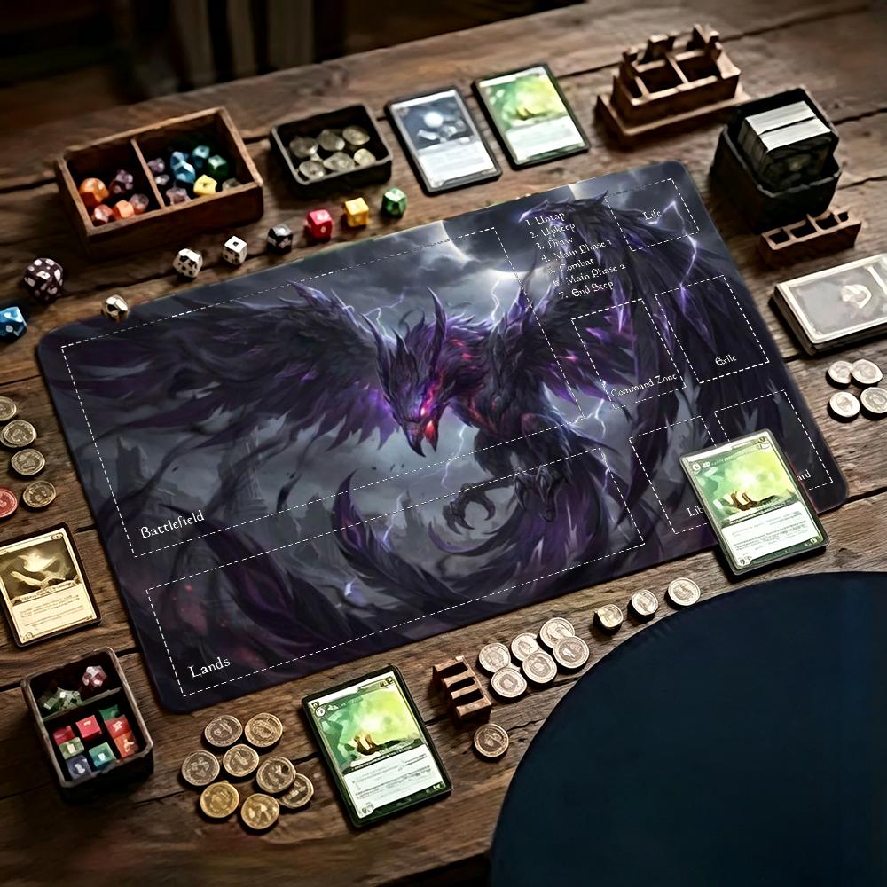 Koyu Mor Phoenix Oyun Matı TCG - Tradescantia Purple incelemesi ve fiyatı