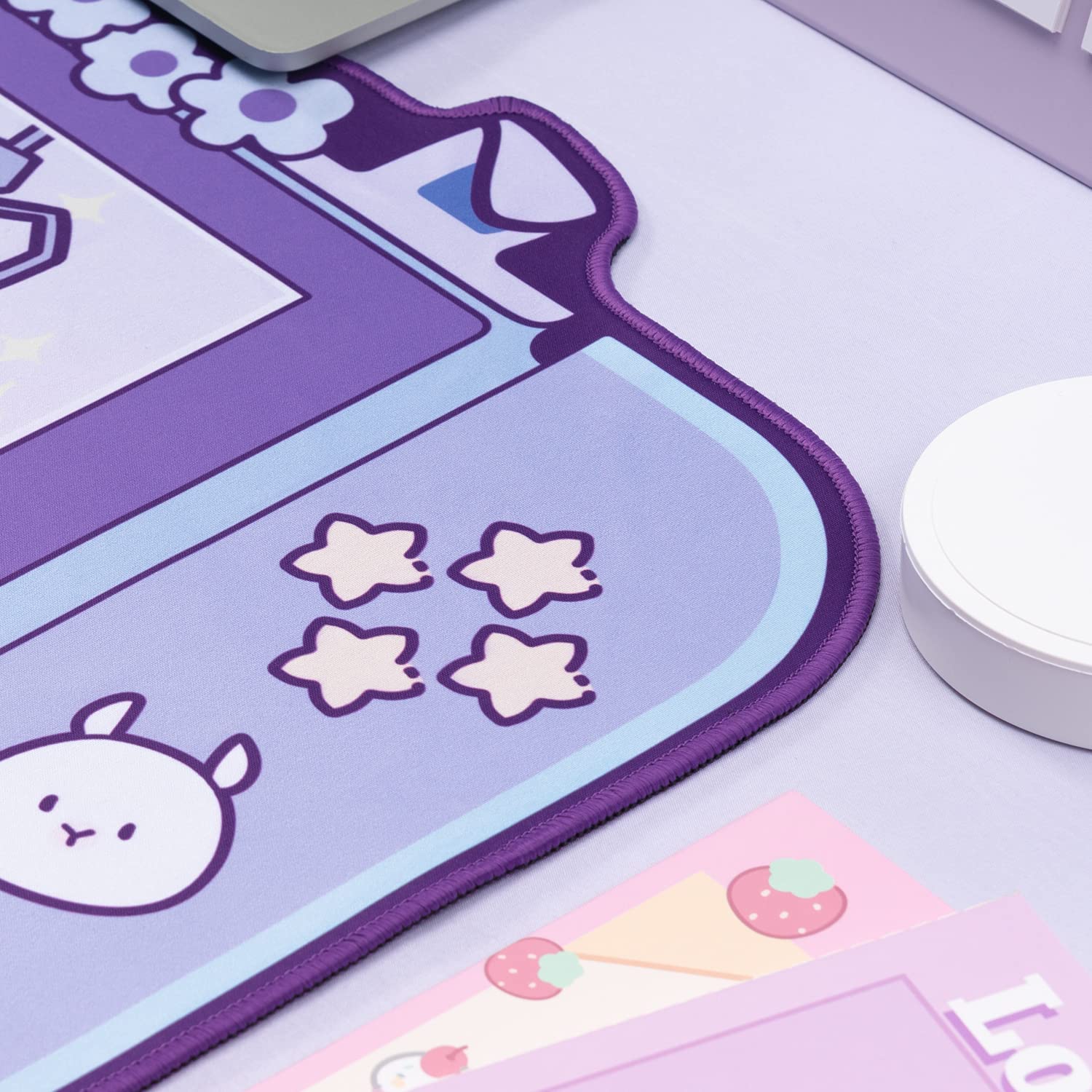 Büyük Kawaii oyun Mouse Pad se - Tradescantia Purple incelemesi ve fiyatı